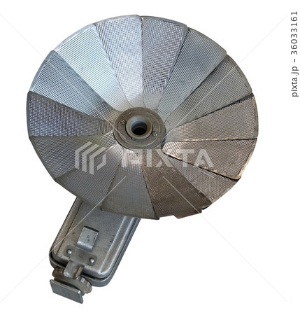 Old Retro Camera Flash on White Background 36033161
