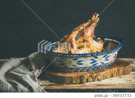 Roasted whole chicken for Christmas eve Roasted whole chicken for Christmas eve 36033733