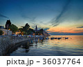 Coastal town of Rovinj, Istria, Croatia in sunset 36037764