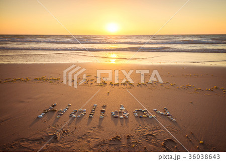 Beach holidays concept 36038643