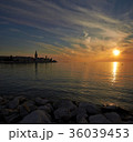 Coastal town of Rovinj, Istria, Croatia in sunset 36039453