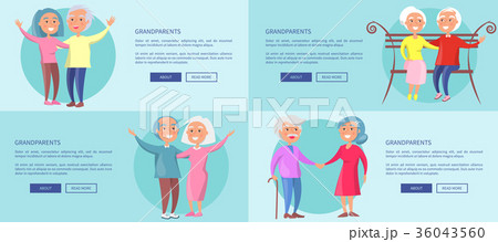 Grandparents Posters with Mature Couples Together 36043560