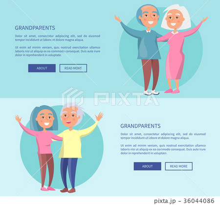 Grandparents Posters Senior Couples Waving Hands Grandparents Posters Senior Couples Waving Hands 36044086