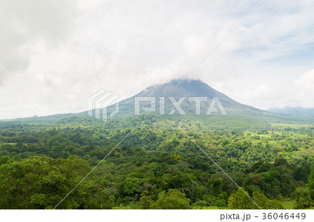 Arenal volcano landscape Costa Rica 36046449