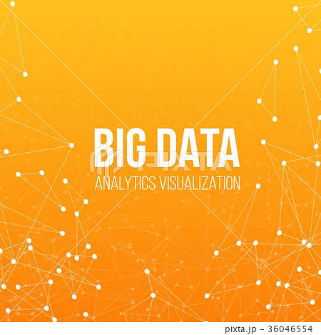 Creative vector illustration of BIG DATA analysis Creative vector illustration of BIG DATA analysis 36046554