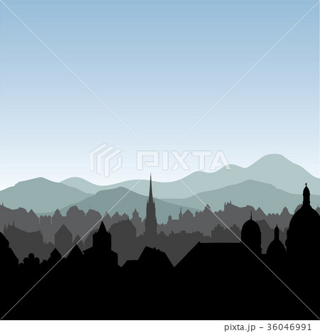 City buildings skyline cityscape travel background City buildings skyline cityscape travel background 36046991