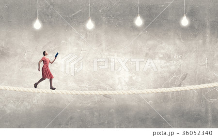 Girl with book 36052340