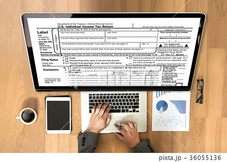 Time for Taxes Planning Money Financial  36055136