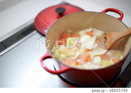 クリームシチュー カレー (鍋 クッキング キッチン 台所 IH 調理 料理 ライフスタイル 家事) 36055744