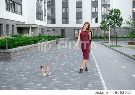 Street outdoors of beautiful and fashionable Street outdoors of beautiful and fashionable 36062916