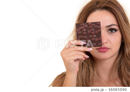 health, people, food and beauty concept - Lovely health, people, food and beauty concept - Lovely 36065090