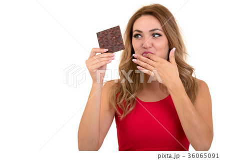 health, people, food and beauty concept - Lovely health, people, food and beauty concept - Lovely 36065091