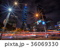 【台湾夜景】台北　台北101　レーザービーム 36069330