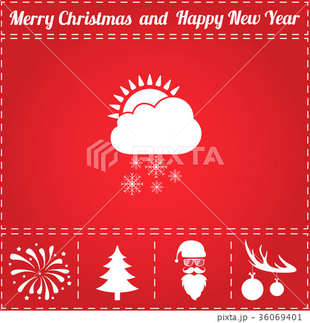 Snowflakes Icon Vector 36069401