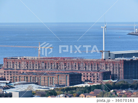 City and sea with old architecture in liverpool City and sea with old architecture in liverpool 36070163
