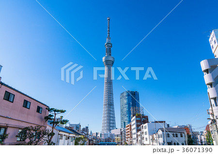 《東京都》スカイツリー・都市風景 《東京都》スカイツリー・都市風景 36071390