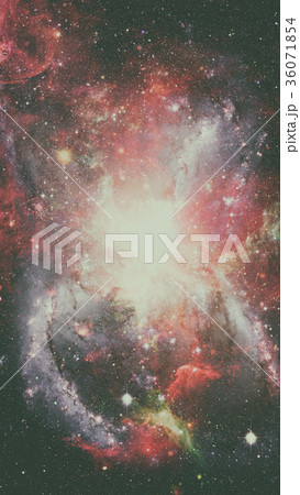 Open space with nebulae and galaxies. Elements of Open space with nebulae and galaxies. Elements of 36071854