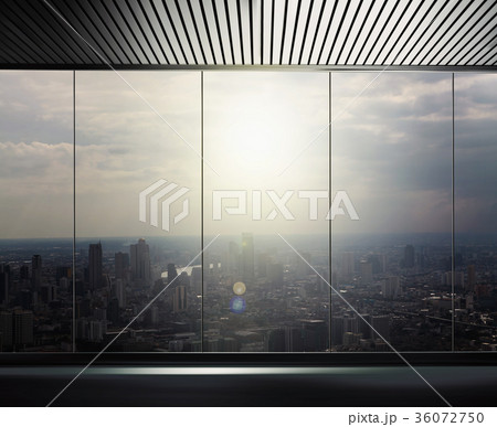 Sunrise over Bangkok City 36072750