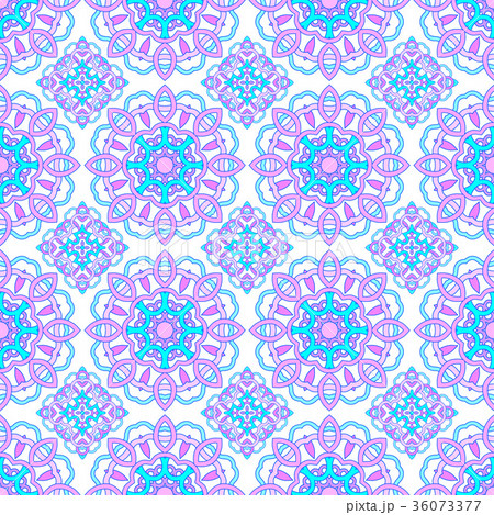 Vector seamless pattern from abstract elements Vector seamless pattern from abstract elements 36073377