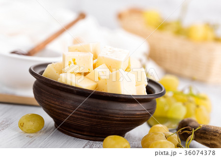 Cheese and grape Cheese and grape 36074378