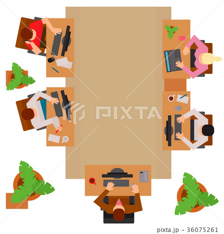 Workplace office process concept and web style Workplace office process concept and web style 36075261