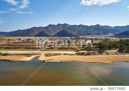 洛東江 河回村 慶北 36077682