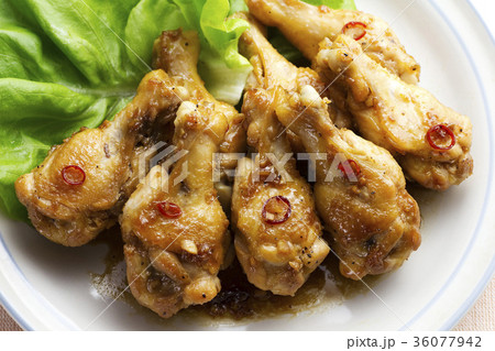 手羽元の照り焼き7 36077942