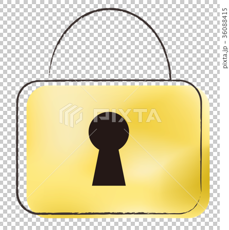 Padlock vector icon safety Padlock vector icon safety 36088415