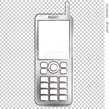 Mobile phone Mobile Hand-painted material 36088416