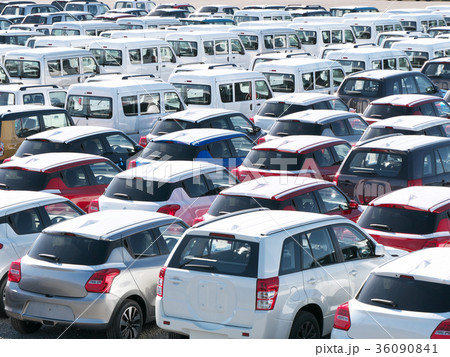 輸出自動車-名古屋港 36090841