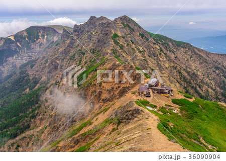 横岳と硫黄岳(八ヶ岳) 36090904