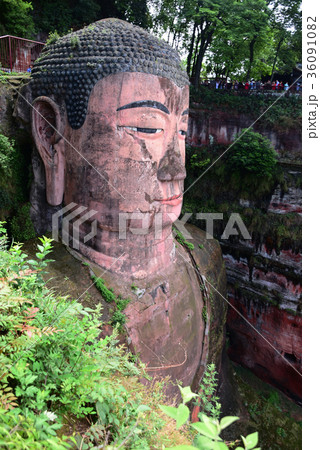 楽山大仏 凌雲大仏 leshan daho 楽山大仏 凌雲大仏 leshan daho 36091082