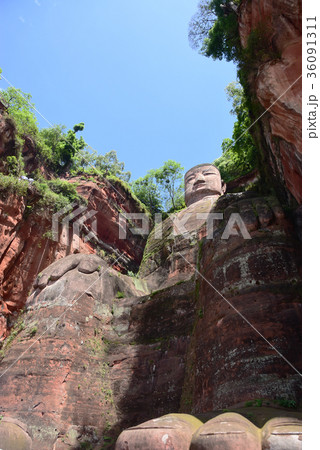 楽山大仏 凌雲大仏 leshan daho 楽山大仏 凌雲大仏 leshan daho 36091311