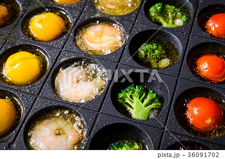 ホットプレートでアヒージョ 36091702