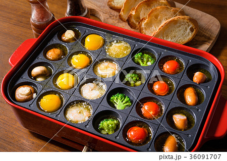 ホットプレートでアヒージョ ホットプレートでアヒージョ 36091707