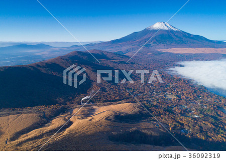 富士山空撮 36092319