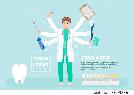 cute cartoon dentist cute cartoon dentist 36092366
