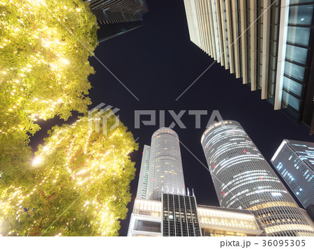 名古屋駅の高層ビル 2017年11月 名古屋駅の高層ビル 2017年11月 36095305