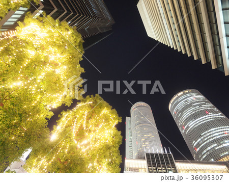 名古屋駅の高層ビル　2017年11月 36095307