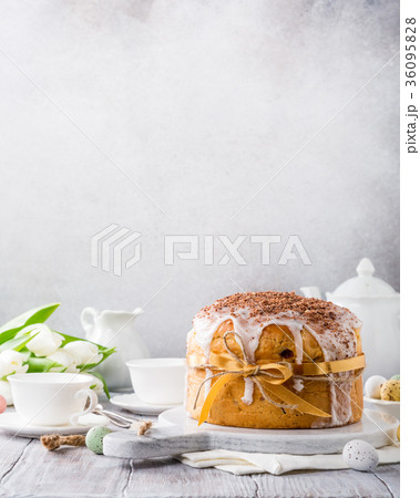 Easter orthodox sweet bread 36095828
