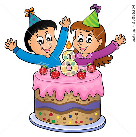Happy birthday image for 8 years old 36096204