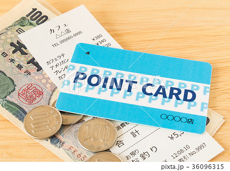 ポイントカード レシート 会計 家計 カフェ 喫茶店 ポイントカード レシート 会計 家計 カフェ 喫茶店 36096315