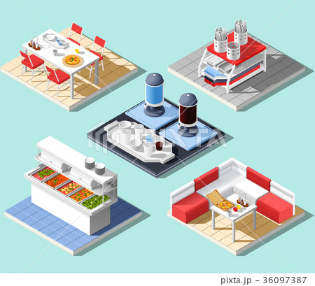 Junk Food Cafe Composition 36097387