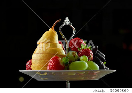 Delicious food on the wooden table 36099360