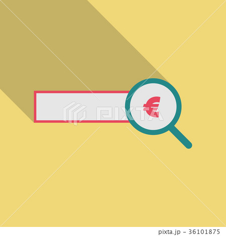 Checking the authenticity of money - vector icon 36101875