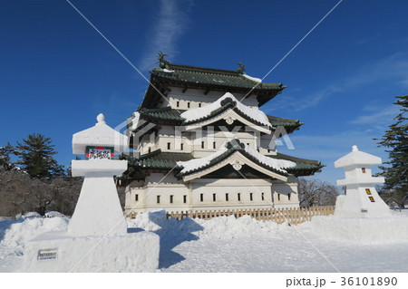 弘前城(弘前城雪灯籠まつり) 弘前城(弘前城雪灯籠まつり) 36101890