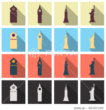 Travel symbols and Tourism signs, vector Travel symbols and Tourism signs, vector 36102109