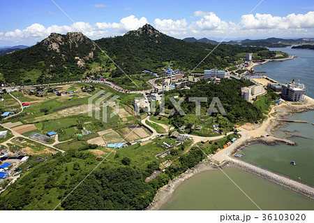 山 風景 航空撮影 36103020