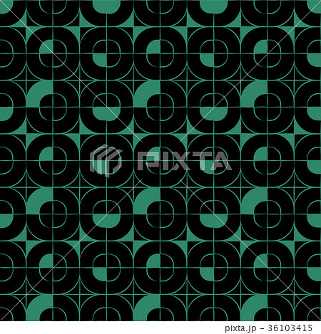 Seamless retro green pattern Background 36103415