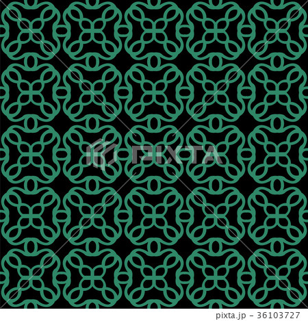 Seamless retro green pattern Background 36103727